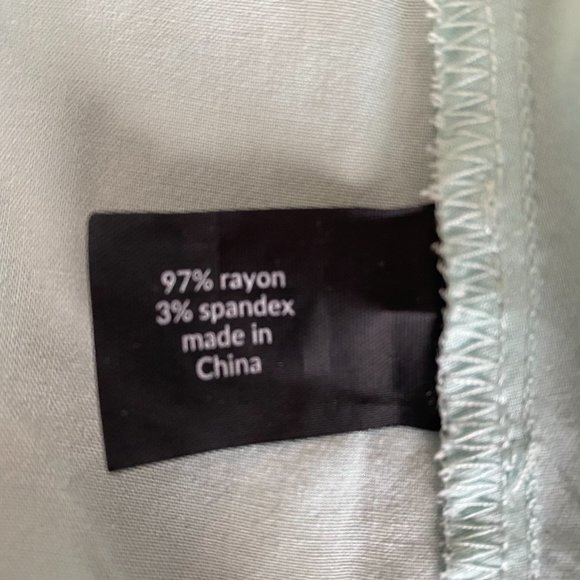 Lane Bryant, Size 24, Light Green/ Mint, Long Sleeve Top - Picture 7 of 7